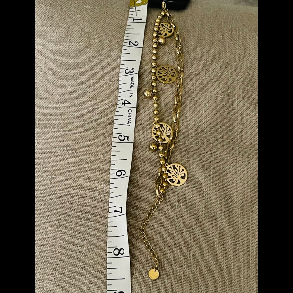 SS Double chunky chain bracelet